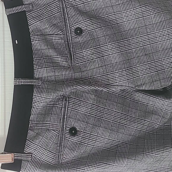 Zara Houndstooth Plaid Pants Size XS - Picture 3 of 4